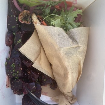 Kentro Greek Kitchen - Lamb pita with side of Beet salad (cost extra). - Greek Near Me - Fullerton, California Kentro Greek Kitchen - Lamb pita with side of Beet salad (cost extra). - Greek Near Me - Fullerton, California