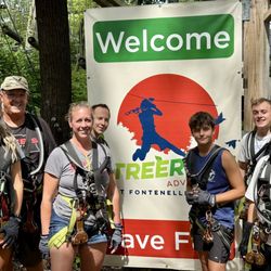 Fontenelle Forest - About to check in for courses