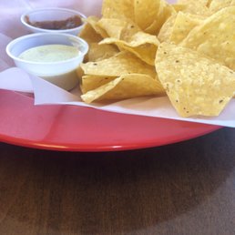 Complementary chips and salsa