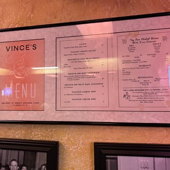 Vince's Spaghetti Express - Original menu - Italian Near Me - Temecula, California Vince's Spaghetti Express - Original menu - Italian Near Me - Temecula, California