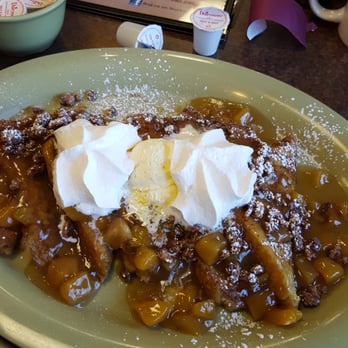 Perk-Cup! Cafe - Peaches and cream french toast - Breakfast & Brunch Near Me - Berea, Ohio