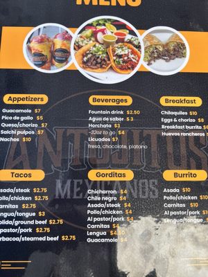 Menu photo 1 Antojitos Mexicanos Rock Island, IL