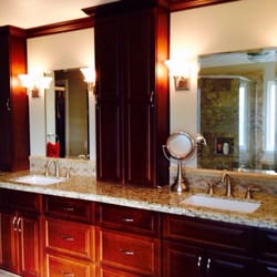 Exclusive Kitchen and Bath - Carmel Valley double-vanity re-model.