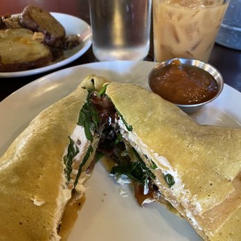 Rooster - Downtown - Goat Cheese Crepe No. 2 Weekend - Creperies Near Me - St. Louis, Missouri Rooster - Downtown - Goat Cheese Crepe No. 2 Weekend - Creperies Near Me - St. Louis, Missouri