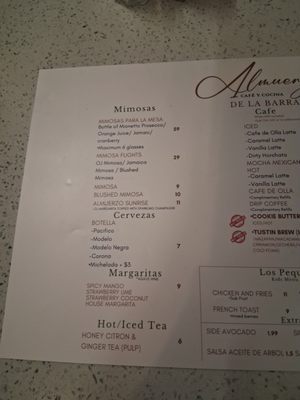 Menu photo 4 Almuerzo Café Tustin, CA