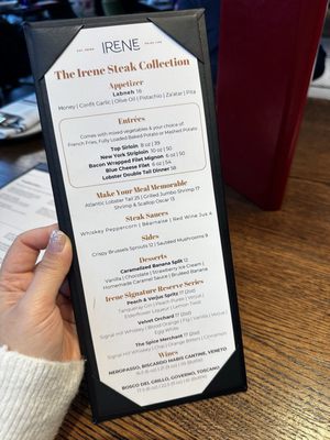 Menu photo 1 Irene Toronto, ON