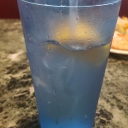 Jumbo Buffet - Straw too short for glass.