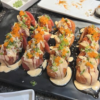 Koya Sushi - Salmon and tuna around spicy tuna. - Sushi Bars Near Me - Norco, California