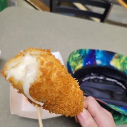 Ssong's Hotdog - Towson - The cheese!!! The cheese pull!!!
