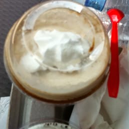 Thats the Moolatte I was served. See it Looks exactly like the pic on the poster!! NOT!!