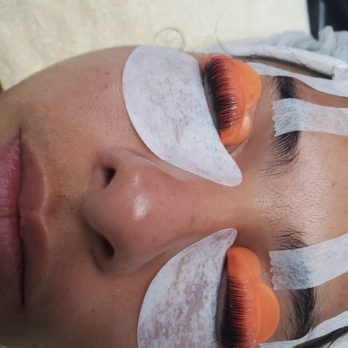 Zee's Threading & Skincare Spa - During the lash lift process. - Skin Care Near Me - Coral Springs, Florida Zee's Threading & Skincare Spa - During the lash lift process. - Skin Care Near Me - Coral Springs, Florida