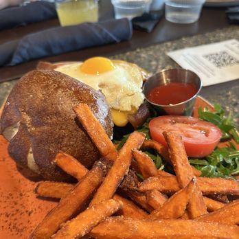 InsideOut - Breakfast burger w sweet potato fries - Private Tutors Near Me - San Diego, California InsideOut - Breakfast burger w sweet potato fries - Private Tutors Near Me - San Diego, California