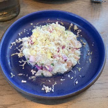 Electric Lemon - Fluke Tartare was amazing - explosions of flavor I each bite. - New American Near Me - New York, New York Electric Lemon - Fluke Tartare was amazing - explosions of flavor I each bite. - New American Near Me - New York, New York