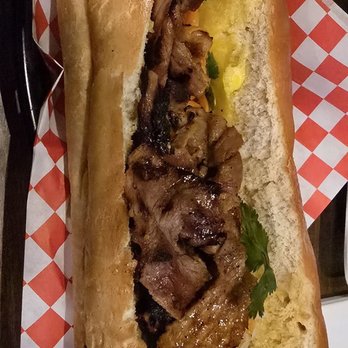 Pho Tre Bien Cafe - Grilled pork Bahn mi - Vietnamese Near Me - El Paso, Texas