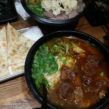 Northern Cafe - Spicy pickled vegetables and beef noodles - Chinese Near Me - Gardena, California