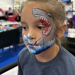 Alto Design Face Painting - Jaws