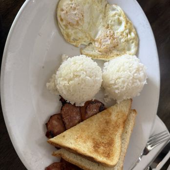 The Clubhouse - Two-egg breakfast (comes with toast!) - Sushi Bars Near Me - Mililani, Hawaii
