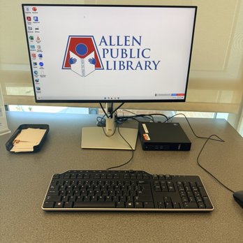 Allen Public Library - Nice Computers to use - Libraries Near Me - Allen, Texas