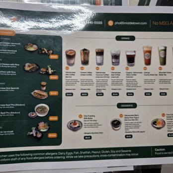 Pho 65 - Menu July 2026 - Desserts Near Me - Middletown, New York Pho 65 - Menu July 2026 - Desserts Near Me - Middletown, New York
