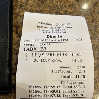 Mandarin Gourmet - Pricey ribs - Chinese Near Me - Chestnut Hill, Massachusetts Mandarin Gourmet - Pricey ribs - Chinese Near Me - Chestnut Hill, Massachusetts