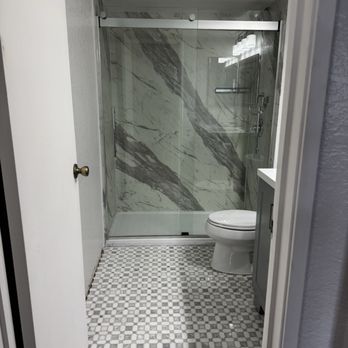 American Vision Baths - After American Vision Bath. - Kitchen & Bath Near Me - Tustin, California