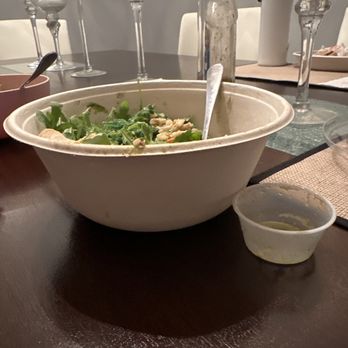 Carrot Express - This is the poke bowl salad and dressing - Salad Near Me - Pembroke Pines, Florida