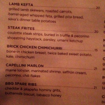 Sava's - Select entrees (January 2015) - Bars Near Me - Ann Arbor, Michigan Sava's - Select entrees (January 2015) - Bars Near Me - Ann Arbor, Michigan