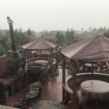 Kula Lodge & Restaurant - Rear view in the rain - Breakfast & Brunch Near Me - Kula, Hawaii Kula Lodge & Restaurant - Rear view in the rain - Breakfast & Brunch Near Me - Kula, Hawaii
