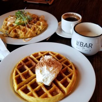 Re:Bar Cafe and Juicestillery - Fritaffle and keto waffle and coffees. - Breakfast & Brunch Near Me - Tomball, Texas Re:Bar Cafe and Juicestillery - Fritaffle and keto waffle and coffees. - Breakfast & Brunch Near Me - Tomball, Texas