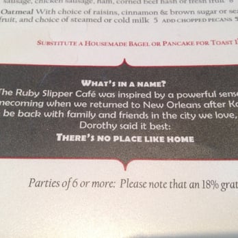 Ruby Slipper Marigny - Breakfast & Brunch Near Me - New Orleans, Louisiana Ruby Slipper Marigny - Breakfast & Brunch Near Me - New Orleans, Louisiana