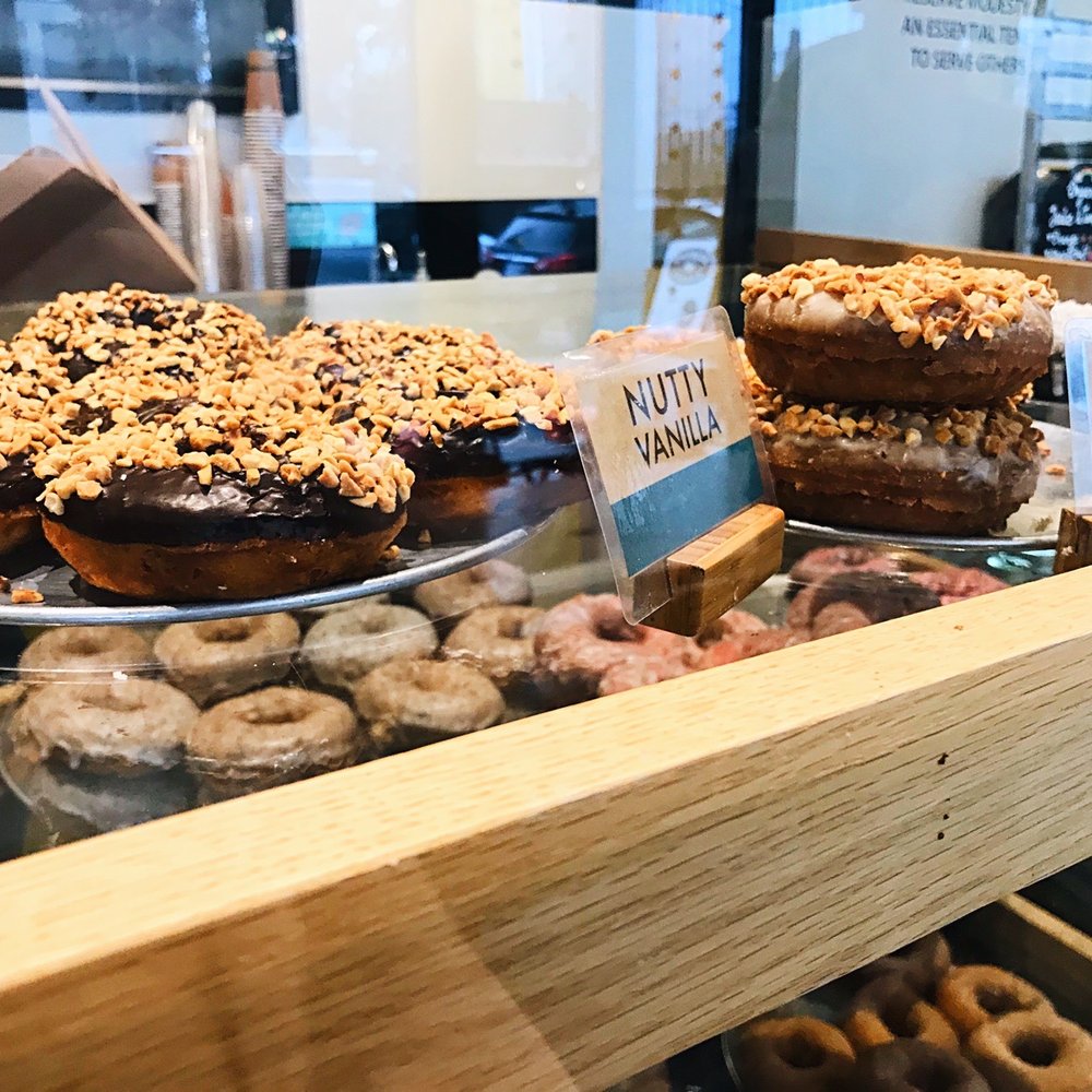 Mighty-O Donuts - Nutty Vanilla Vegas donuts. - Donuts Near Me - Seattle, Washington Mighty-O Donuts - Nutty Vanilla Vegas donuts. - Donuts Near Me - Seattle, Washington