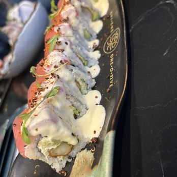 CVI.CHE 105 - Acevichado roll - Peruvian Near Me - Coral Gables, Florida CVI.CHE 105 - Acevichado roll - Peruvian Near Me - Coral Gables, Florida