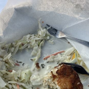 Sully's - Last bit of my crab- lobster cake appetizer with cabbage salad ,,, so good that I forgot to take a picture when it was served! - Barbeque Near Me - Buffalo, New York Sully's - Last bit of my crab- lobster cake appetizer with cabbage salad ,,, so good that I forgot to take a picture when it was served! - Barbeque Near Me - Buffalo, New York