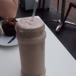 Disappointing chocolate milkshake Disappointing chocolate milkshake