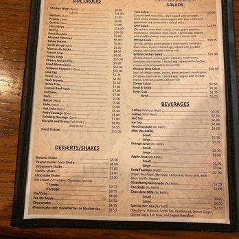 Hometown Restaurant - the menu of the restaurant - American Near Me - Fairbanks, Alaska Hometown Restaurant - the menu of the restaurant - American Near Me - Fairbanks, Alaska