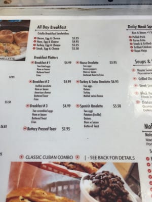 Menu photo 6 Los Autenticos Cuban Cafe Orlando, FL Menu photo 6 Los Autenticos Cuban Cafe Orlando, FL