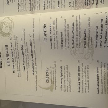 GIWA - Menu - Breakfast & Brunch Near Me - Santa Clara, California