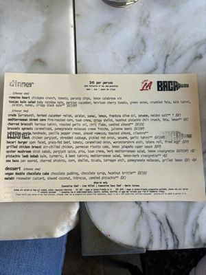 Menu photo 2 Bacari Sherman Oaks Sherman Oaks, CA Menu photo 2 Bacari Sherman Oaks Sherman Oaks, CA
