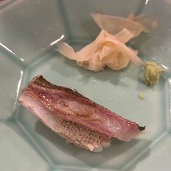 Sushi Nakata - Snapper! - Sushi Bars Near Me - Montrose, California
