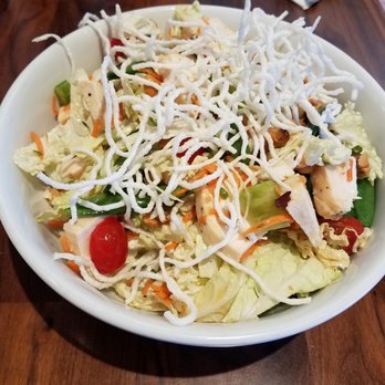 Hollywood Beach Cafe - Chinese Chicken Salad - Soooo good to the last drop! - Breakfast & Brunch Near Me - Oxnard, California
