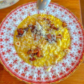 Routier - Corn risotto w/ chanterelle mushroom 8/22 - French Near Me - San Francisco, California