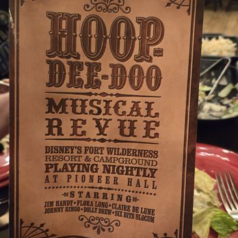 Hoop-Dee-Doo Musical Revue - Performing Arts Near Me - Lake Buena Vista, Florida Hoop-Dee-Doo Musical Revue - Performing Arts Near Me - Lake Buena Vista, Florida