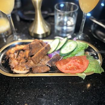 Pangea - Chicken and Beef Suya - New American Near Me - Dallas, Texas