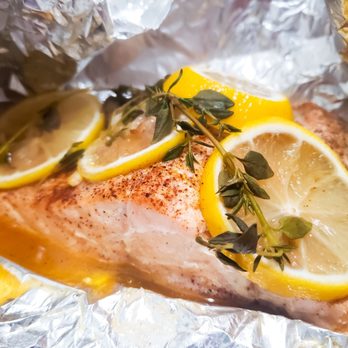 Albertsons - Steamed salmon, with lemon, garlic, smoked paprika, and thyme. - Grocery Near Me - Palm Springs, California Albertsons - Steamed salmon, with lemon, garlic, smoked paprika, and thyme. - Grocery Near Me - Palm Springs, California