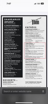 TBar by null