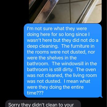 Prime Cleaning Enterprise - This is his response to me. What a waste of time. - Home Cleaning Near Me Prime Cleaning Enterprise - This is his response to me. What a waste of time. - Home Cleaning Near Me