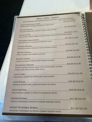 Menu photo 3 New Indian Cuisine San Jose, CA Menu photo 3 New Indian Cuisine San Jose, CA