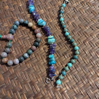 Fire Mountain Gems and Beads - Bracelets I have made with their awesome beads, and semi precious stones - Arts & Crafts Near Me - Grants Pass, Oregon Fire Mountain Gems and Beads - Bracelets I have made with their awesome beads, and semi precious stones - Arts & Crafts Near Me - Grants Pass, Oregon