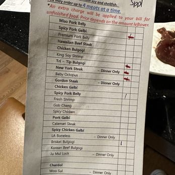 SIU Korean BBQ - You will only get four of the meats you order, no matter how many people are at your table- worth noting. - Korean Near Me - Sparks, Nevada SIU Korean BBQ - You will only get four of the meats you order, no matter how many people are at your table- worth noting. - Korean Near Me - Sparks, Nevada