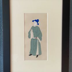 McQuesten Framing and Fine Art Services - These are original prints where the paper aged and was fragile. The matte recommendation was offered after studying it for some time.